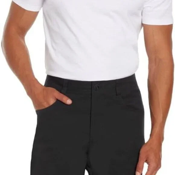 Orvis Men's Fleece Lined Pant Size 38X30 Water Repellent Finish Stretch Fabric - Picture 2 of 13